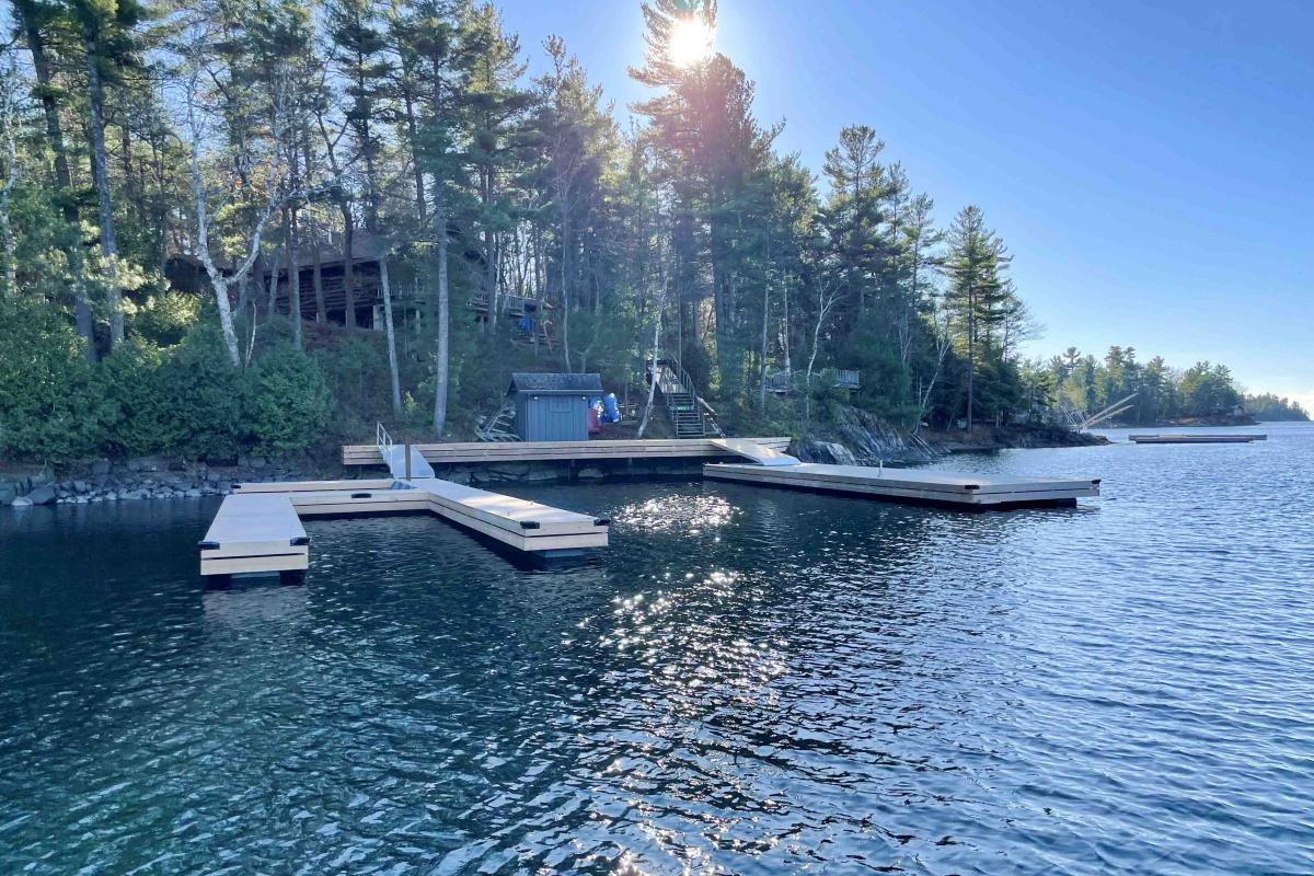 Dock builders in Georgian Bay and Muskoka